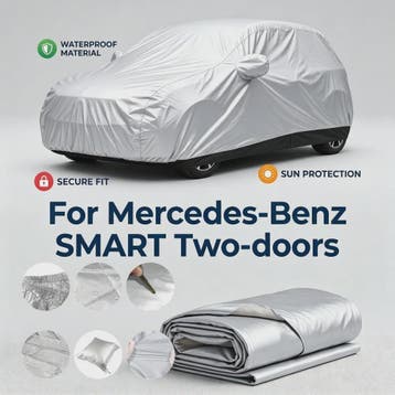 Waterdichte Autohoes voor Mercedes-Benz SMART Twee-Deurs - U, Auto diversen, Autohoezen, Verzenden, Nieuw