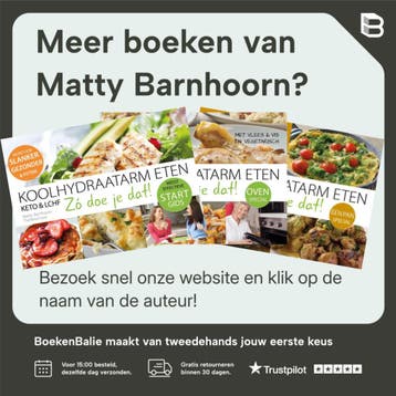 Vegetarisch Koolhydraatarm eten Zó doe je dat! /, Verzenden, Zo goed als nieuw, Matty Barnhoorn