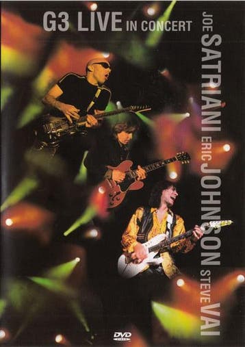Joe Satriani, Eric Johnson (2), Steve Vai, G3 (6) - G3 Live, Ophalen of Verzenden, Gebruikt