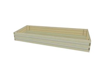 Veiling - Plantenbak grenenhout 197x100x28cm, Tuin en Terras, Nieuw