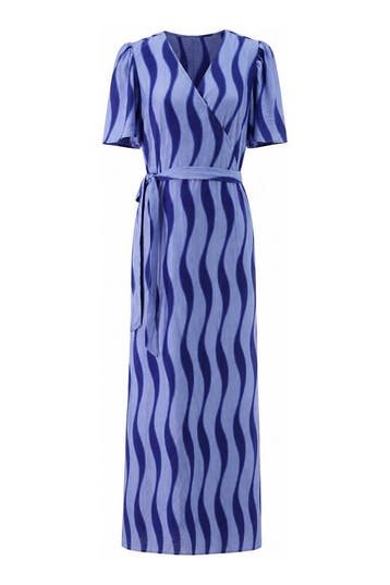 Only Carmakoma Jurk in maat 42 Blauw, Only Carmakoma, Verzenden, Gedragen, Blauw