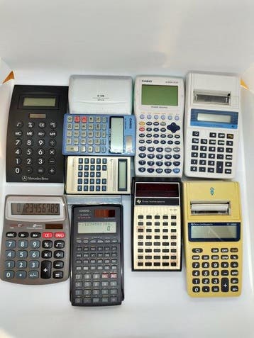 Rekenmachine (10) - 1980-1990 - defect, Nieuw