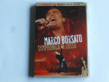 Marco Borsato - Symphonica in Rosso CD/DVD (universal), Ophalen of Verzenden, Zo goed als nieuw
