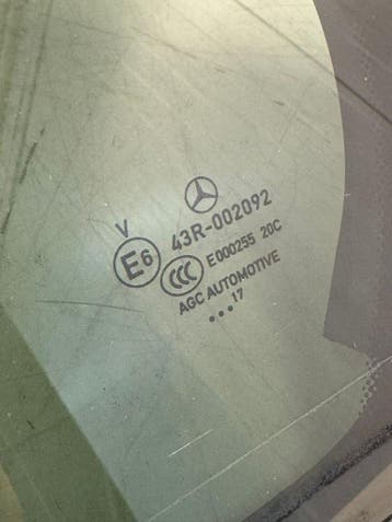 Mercedes C-Klasse Estate bj.2017 portierruit links achter, Gebruikt, Mercedes-Benz