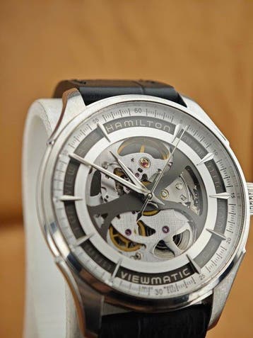 Hamilton - Viewmatic Skeleton Automatic – Ref. H425550 –, Nieuw