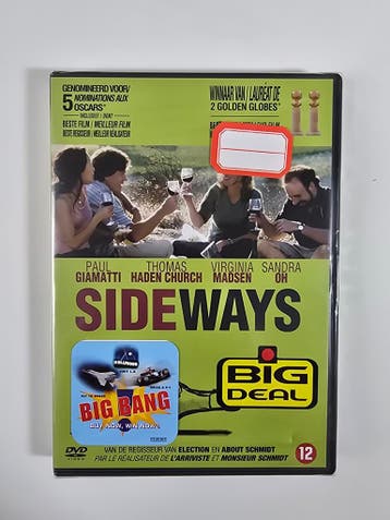 SIDEWAYS (IN SEAL) (DVD), Verzenden, Gebruikt