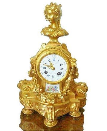 Pendule - Foissey Fils - Bologne - Brons - 1850-1900
