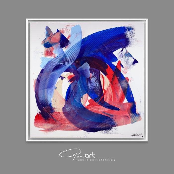 Parscha Mirghawameddin - Do Time - XXL, Antiek en Kunst, Kunst | Schilderijen | Modern