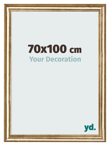 Fotolijst 70x100 cm - Goud Antiek - MDF - Lazio, Verzenden, Nieuw