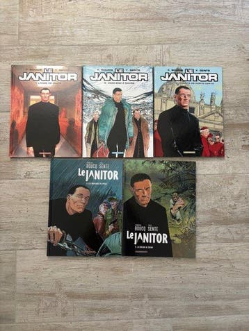 Le Janitor T1 à T5 - Série complète - 5x C - EO/Ré - 5 Album, Nieuw