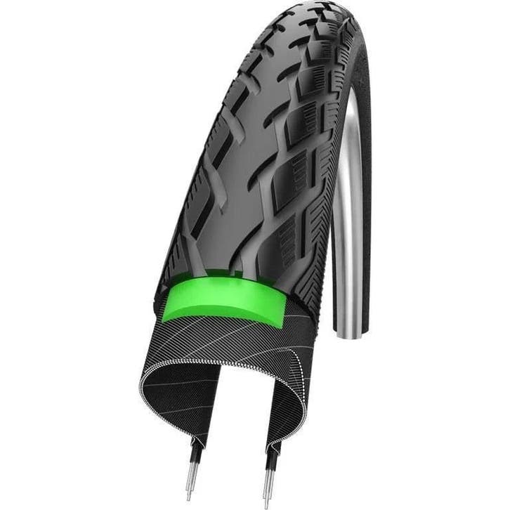 Buitenband Schwalbe Marathon GreenGuard 40-622 - Zwart met R, Fietsen en Brommers, Fietsonderdelen, Nieuw, Verzenden