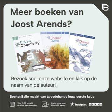 havo 5 scheikunde / Chemie Overal / uitwerkingen, Verzenden, Gelezen, Joost Arends