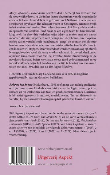 Mary Copeland / Victoriaanse detective / 8 9789464872774, Boeken, Detectives, Verzenden, Zo goed als nieuw, Robbert Jan Swiers