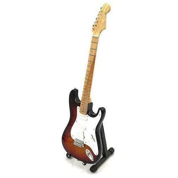 Miniatuur replica Fender Stratocaster gitaar - Jimi Hendrix, Ophalen of Verzenden, Nieuw, Overige typen