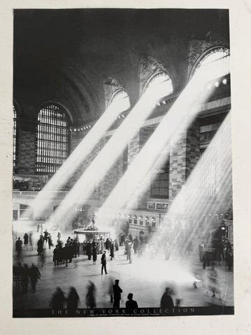 Hal Morey - Original Vintage Grand Central Station New York