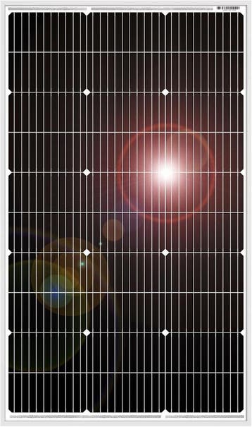 Zonnepaneel 100W 12V - Monokristallijn | Retourdeal 41% K..., Ophalen of Verzenden, Zo goed als nieuw, Paneel, 100 tot 200 wattpiek