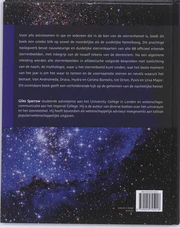 De complete atlas van de sterrenbeelden 9789044725018, Verzenden, Zo goed als nieuw, Giles Sparrow