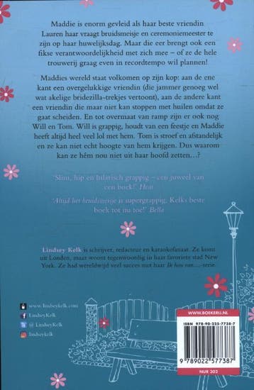 Altijd het bruidsmeisje - Lindsey Kelk 9789022577387, Boeken, Verzenden, Gelezen, Lindsey Kelk