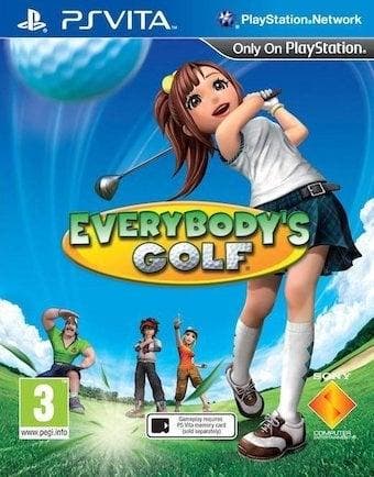 Everbodys Golf (Losse Cartridge) (PS Vita Games), Ophalen of Verzenden, Zo goed als nieuw