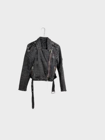 MOHITO Spijkerjassen Dames maat XXS Zwart Vintage, Ophalen of Verzenden, Nieuw