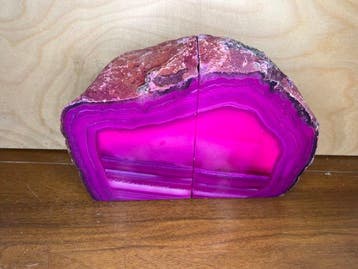 Agaat Bol - Hoogte: 23 cm - Breedte: 17 cm- 4.4 kg - (1)