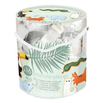 ScrapCooking Uitsteekvormpjes Dieren 10cm Set/16, Hobby en Vrije tijd, Verzenden, Nieuw