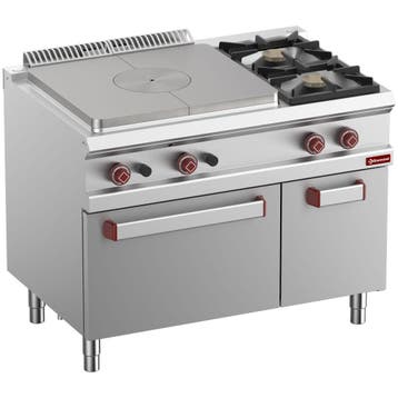 Diamond Fornuis/Doorkookplaat + Oven | OPTIMA 700 | Gas | 2, Ophalen of Verzenden, Nieuw in verpakking
