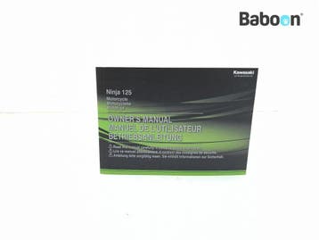 Instructie Boek Kawasaki Ninja 125 2021-2025 (BX125B), Verzenden, Gebruikt