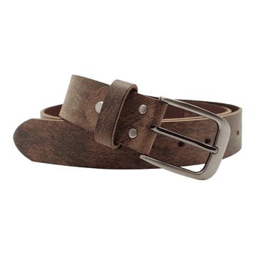 Jeans Riem Buffelleer 4 cm, Verzenden, Nieuw