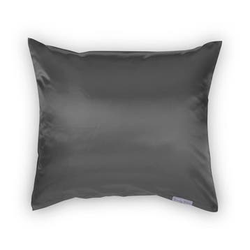 Beauty Pillow  Satijnen Kussensloop  Antraciet  60x70 cm, Verzenden, Nieuw
