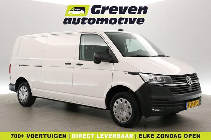 Volkswagen Transporter 2.0 TDI 150PK L2H1 | Aut. | Airco, Auto's, Bestelauto's, Te koop, Automaat, Diesel, Wit, Volkswagen, Verzenden