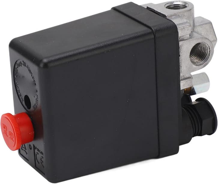 Drukschakelaar Lucht Compressoren - 1/4 Duims - Hoofd Drukre, Zakelijke goederen, Machines en Bouw | Pompen en Compressoren, Ophalen of Verzenden
