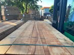 Ca. 69x Guyana Teak Beschoeiingsplanken, 20x150mm, lengte, Nieuw