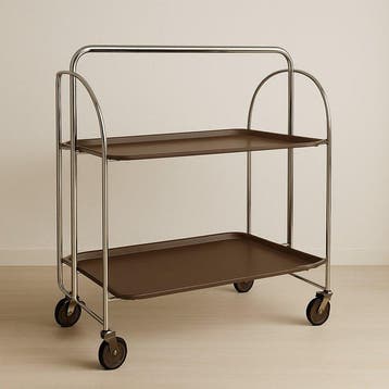 Serveerwagen - Bakeliet, Plastic, Metaal - Serveerwagen