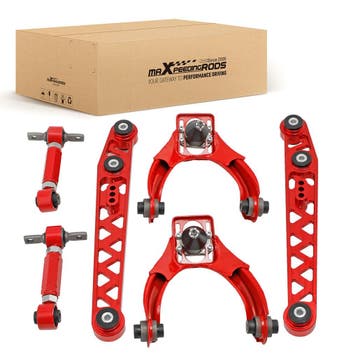 6-PACK Voor en Achter Onderste Draagarm + Camber KIT, Verzenden, Nieuw, Honda