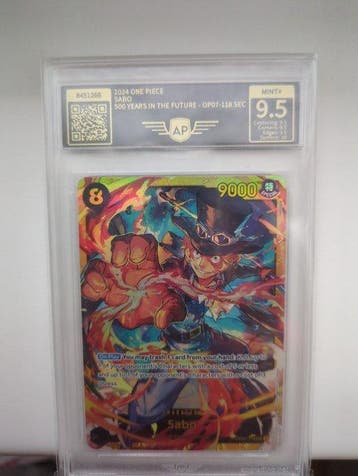 Bandai - 1 Graded card - One Piece - Sabo OP07-118 SEC, Nieuw
