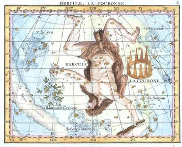 Astronomy, Costellations - Hercules, Corona Borealis;, Nieuw
