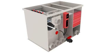 Red label combi trommel JOY 15.000 koivijver PLUG&PLAY, Verzenden, Nieuw, Vijverfilter