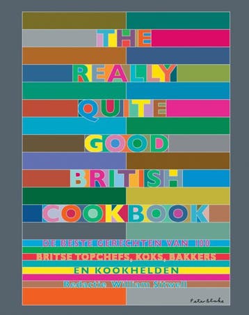 The really quite good British cookbook - Peter Blake, Boeken, Verzenden, Zo goed als nieuw, Peter Blake
