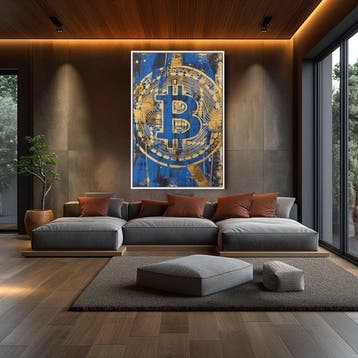Dine Chanima (XX-XXI) - (XXL) Giant Street Art Bitcoin