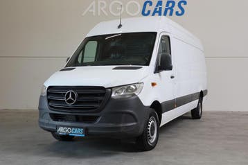 Zakelijke Lease |  Mercedes-Benz Sprinter 314 CDI L3/H2 EURO, Stof, Gebruikt, Zwart, Wit