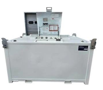 Dieseltank IBC 2200 liter stalen Dieseltank met Dieselpo..., Nieuw