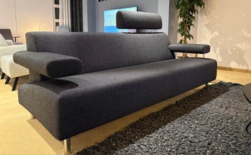 Pacific | Cloak 3zits bank, Ophalen, 75 tot 100 cm, Rechte bank, 200 tot 250 cm