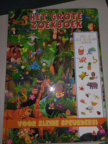Het grote zoekboek voor kleine speurders wilde dieren, Boeken, Verzenden, Gelezen