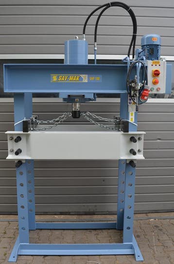 SAY-MAK werkplaatspers garagepers 100 ton, Nieuw