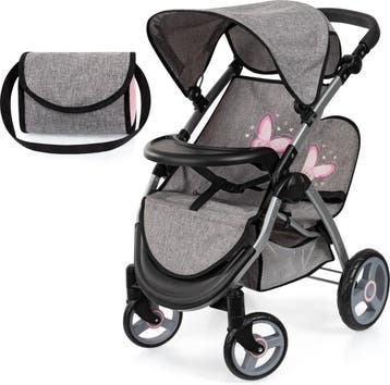 Bayer Design Tweeling poppenwagen Twin Xeo, dubbele, Ophalen of Verzenden, Nieuw