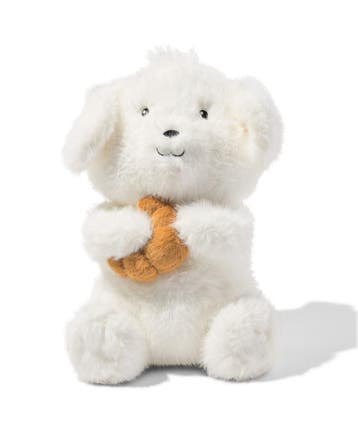 HEMA Knuffel hond 40cm van €12.99 voor €9 sale, Verzenden, Nieuw