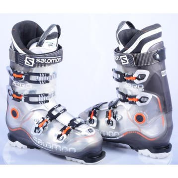 43 44 skischoenen SALOMON X PRO R90, Transp/orange, Oversize, Verzenden, Gebruikt, Salomon