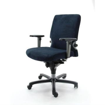 Haworth Comforto 77 bureaustoel, blauw, Ophalen of Verzenden, Ergonomisch, Nieuw