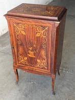Kabinet - Hout, Metaal - antiek meubilair